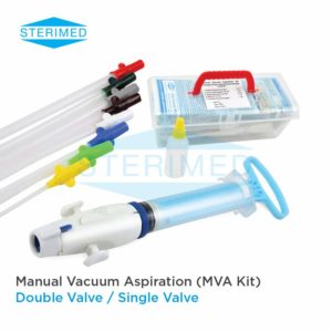 Manual Vacuum Aspiration Double Valve, Single Valve