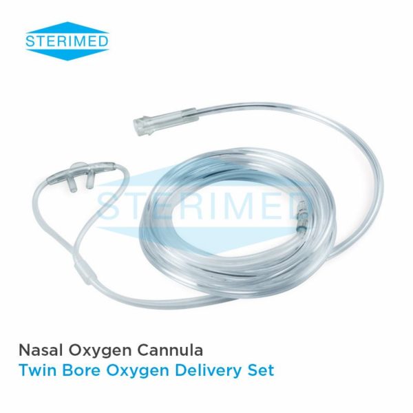 Nasal Oxygen Cannula Twin Bore Oxygen Delivery Set