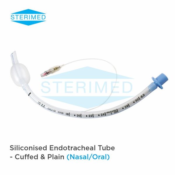 Silicon Elastomer Coated Endotracheal Tube - Cuffed & Plain