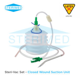 Steri-Vac Set Closed Wound Suction Unit