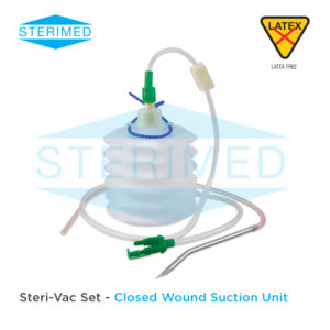 Steri-Vac Set Closed Wound Suction Unit