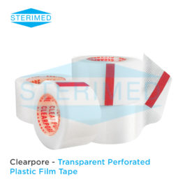 Clearpore Transparent Perforated Plastic Film Tape